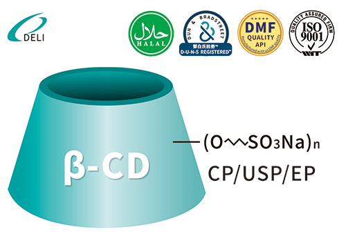 بتادکس سولفوبوتیل اتر سدیم CAS 182410-00-0 SBECD