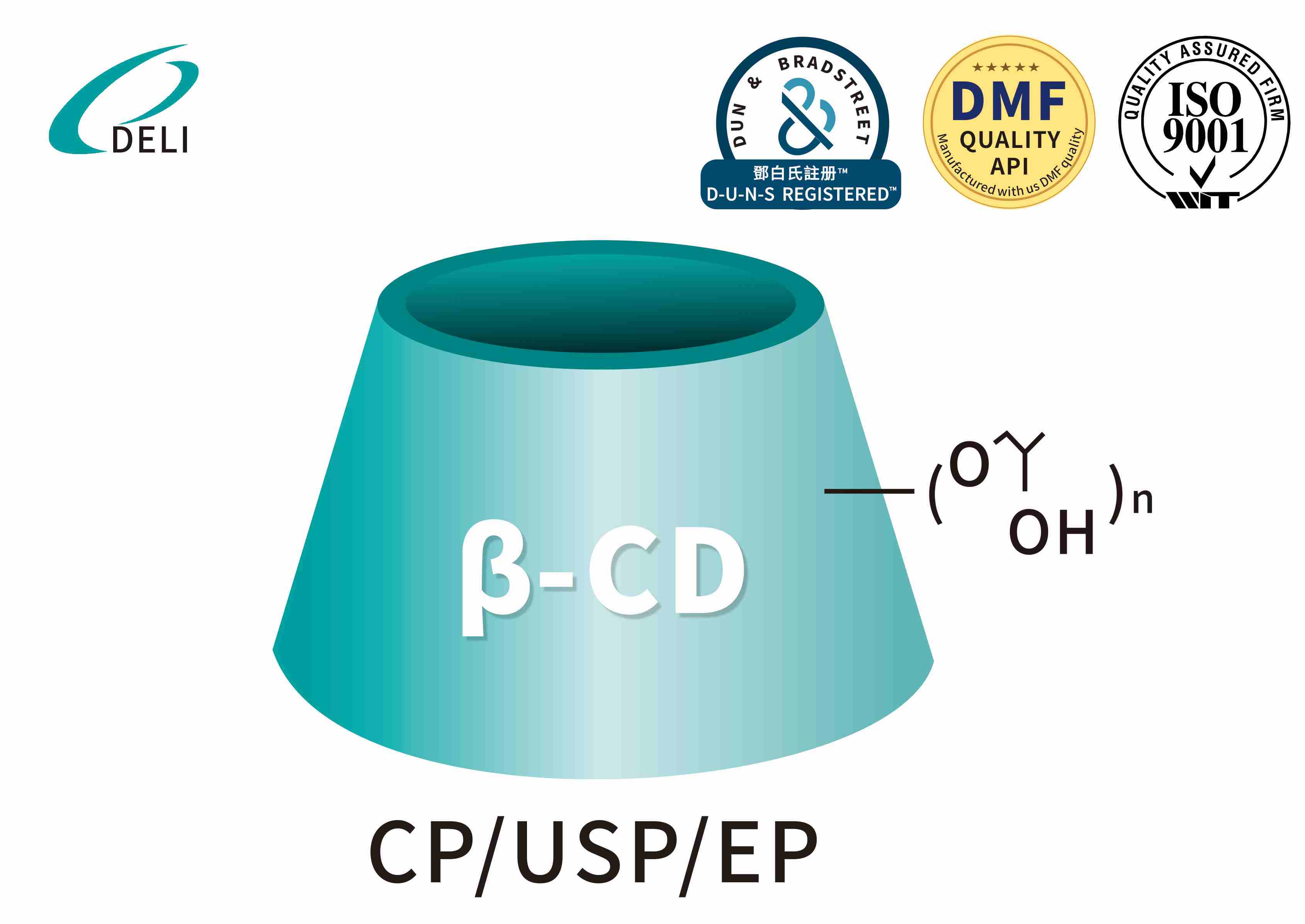 هیدروکسی پروپیل بتا سیکلودکسترین USP CAS 128446-35-5