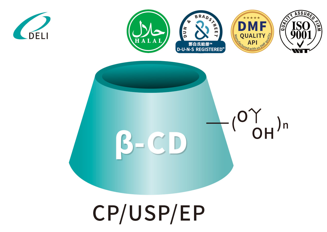 فارماکوپیا USP استاندارد هیدروکسی پروپیل Betadex